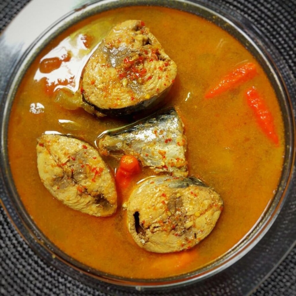 Ikan asam padeh - Masakan Padang