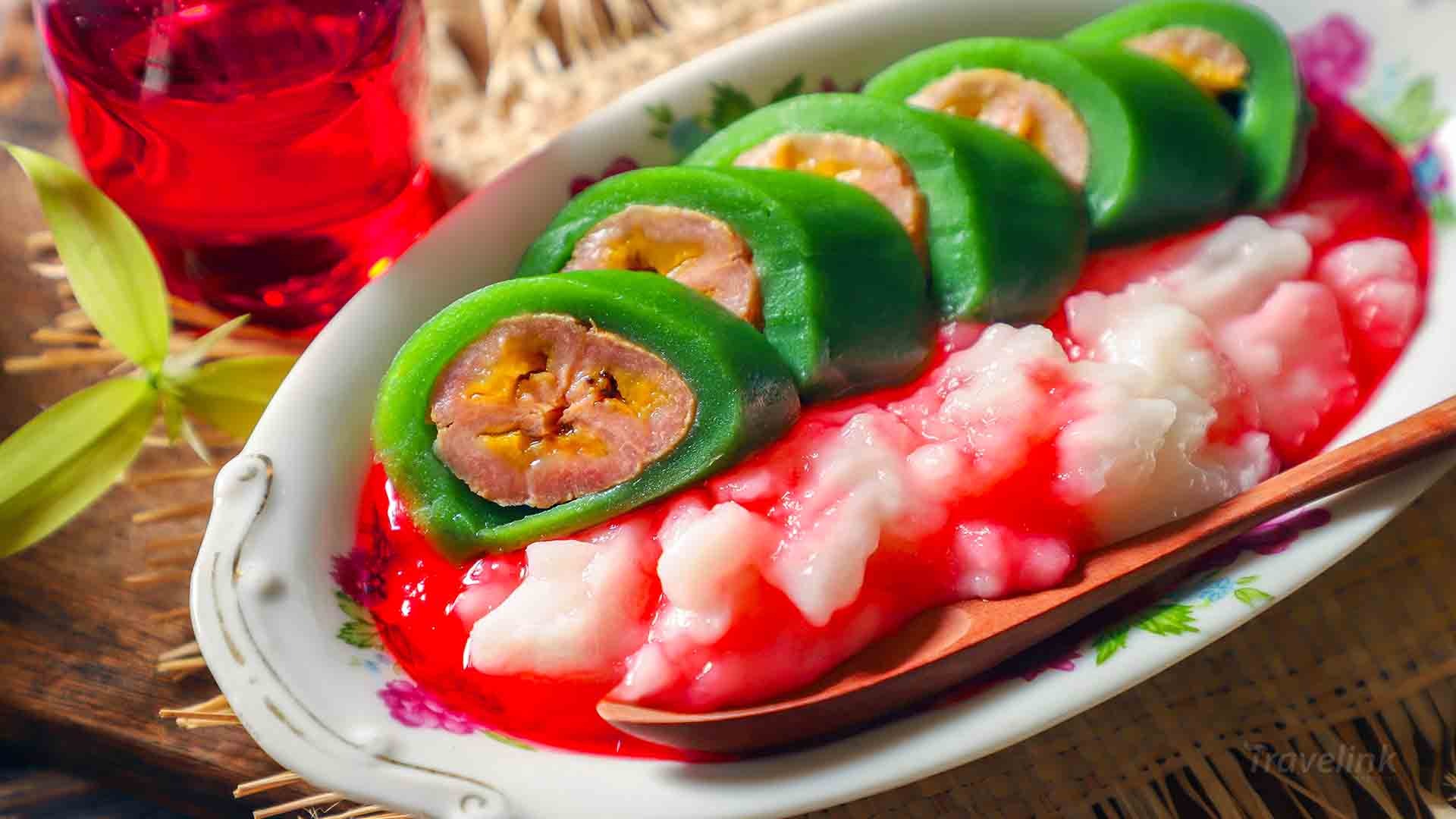 Es Pisang Ijo - Kuliner Khas Makassar